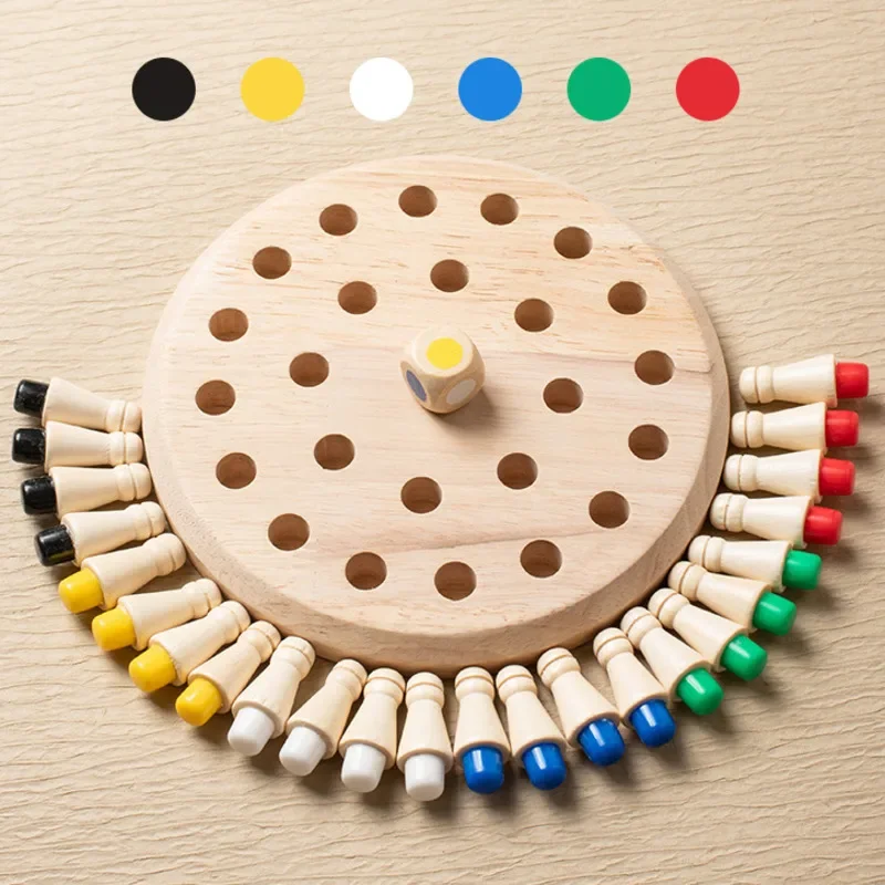 Board Game Of Life - Gioco di Memoria in Legno con