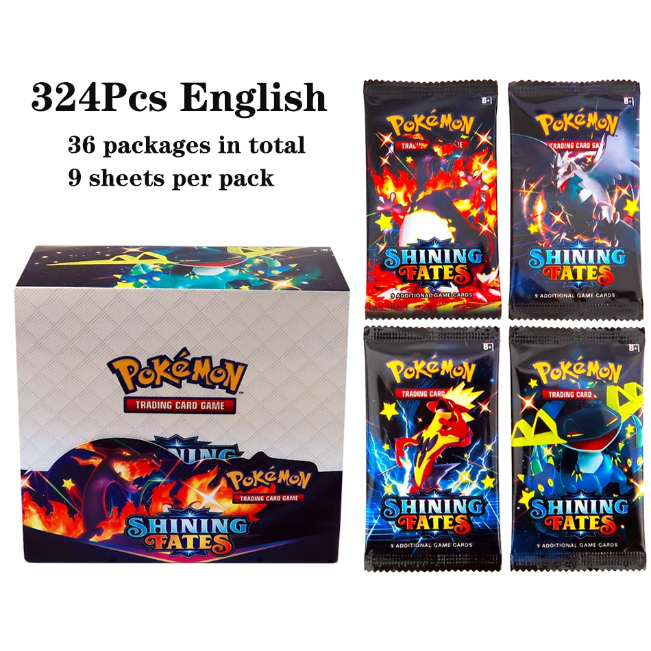 324 Pz/scatola Pokemon TCG: Sh - Board Game Box recensione e prezzo