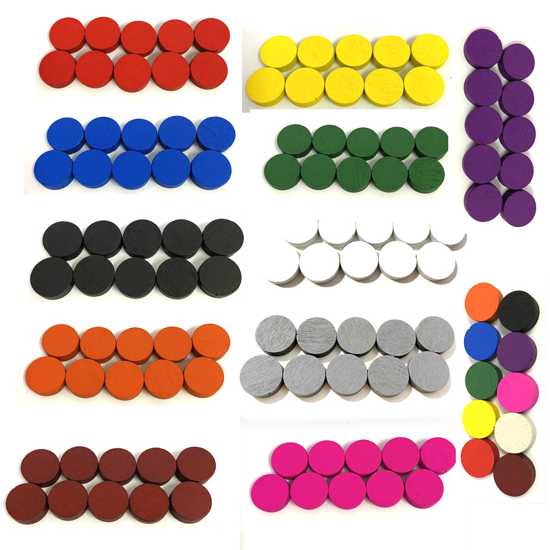 50 pezzi 15*5MM 11 colori disc - Game Token Counter recensione e prezzo