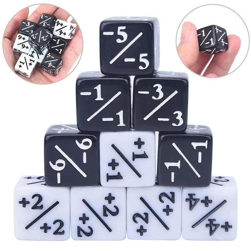 Nuovo set da 10 dadi da 16 mm  - Game Token Counter recensione e prezzo