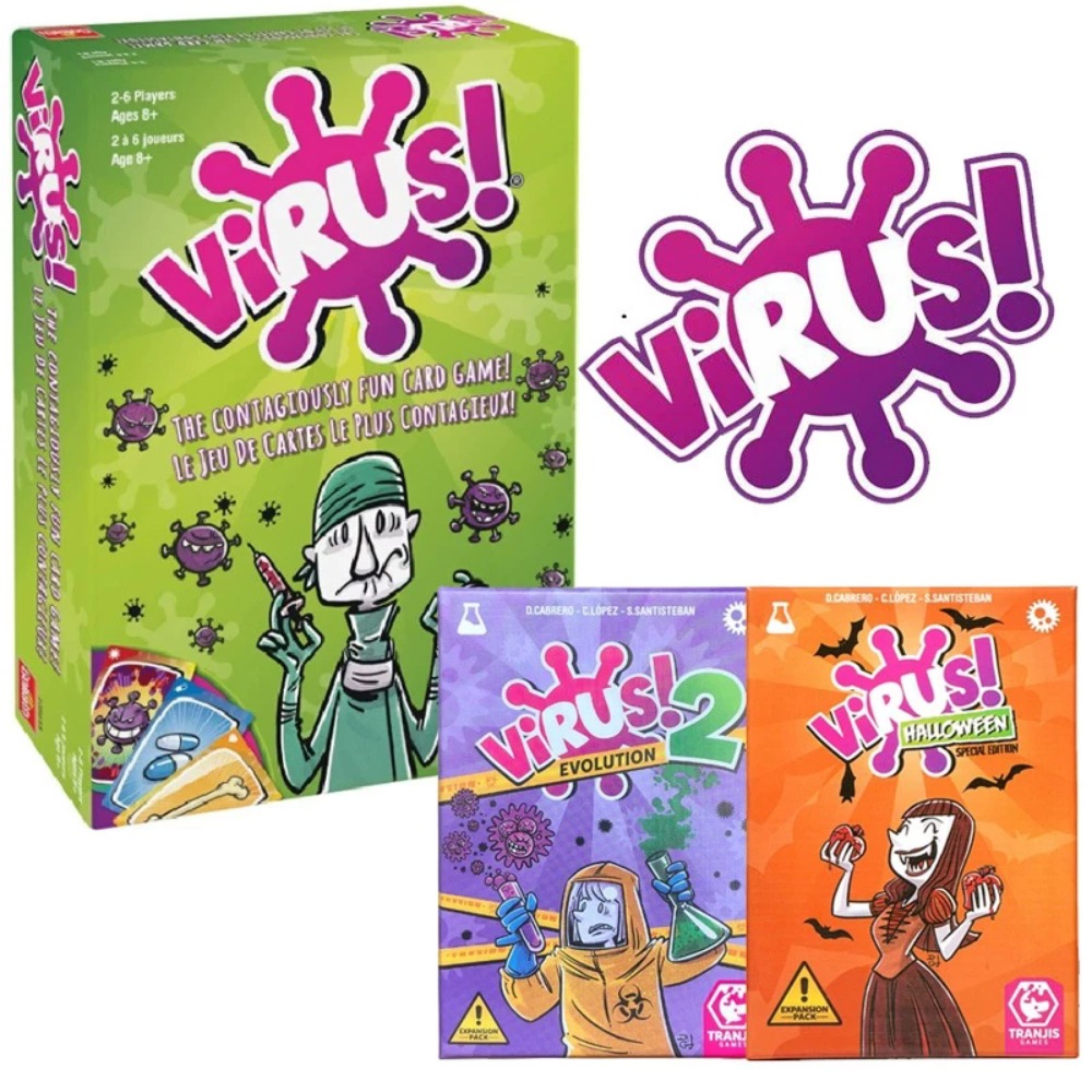 Interessante gioco di carte Vi - Board Game Virus recensione e prezzo