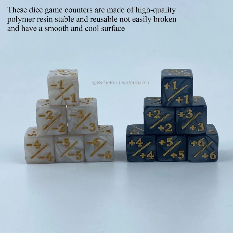 6 pezzi contatori gettone dadi - Game Token Counter recensione e prezzo